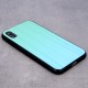 Aurora Glass Back Case priekš Samsung Galaxy A02s A025F - Tirkīzs - silikona un stikla aizmugures apvalks / bampers-vāciņš