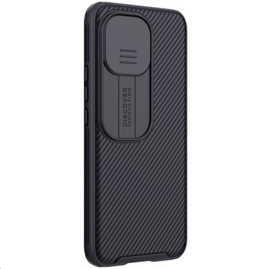 Nillkin CamShield Slide Camera Back Hard Case Cover priekš Xiaomi Mi 11 - Melns - plastikas aizmugures apvalks / bampers ar kameras aizsargmehānismu