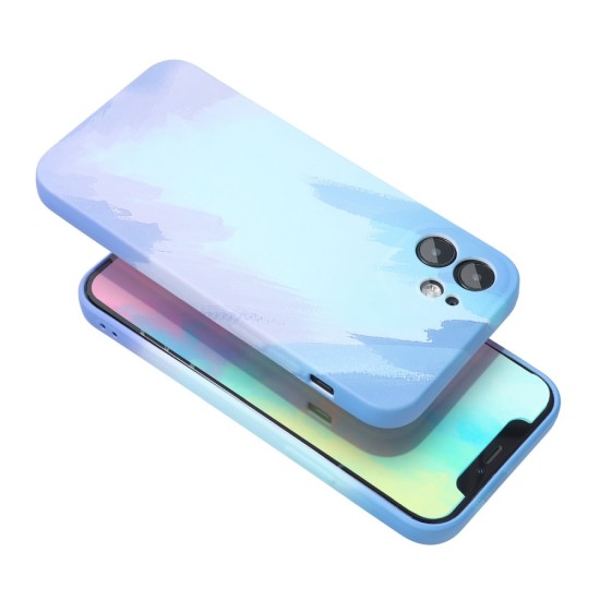 Forcell Pop Back Case priekš Samsung Galaxy A12 A125 - Gaiši Zils - silikona aizmugures apvalks / bampers-vāciņš