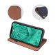 Genuine Leather Case Smart Pro для Apple iPhone 12 / 12 Pro - Чёрный - чехол-книжка из натуральной кожи с подставкой / стендом и магнитом