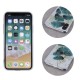 Gold Glam Back Case для Apple iPhone 12 / 12 Pro - Листья - силиконовая накладка / бампер-крышка