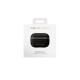 iDeal of Sweden Atelier Case priekš Apple Airpods Pro - Embossed Black - mākslīgās ādas apvalks bezvadu austiņu lādēšanas ierīcei