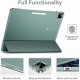 ESR Ascend Tri-fold Book Case with Clasp priekš Apple iPad Pro 11 (2020 / 2021 / 2022) - Zaļš - sāniski atverams maciņš ar stendu