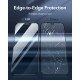 ESR Armorite Ultra-Tough (with Frame) Tempered Glass Screen protector (2 gab.) priekš Apple iPhone 13 mini - Melns - Ekrāna Aizsargstikls / Bruņota Stikla Aizsargplēve