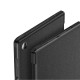 Dux Ducis Domo series priekš Samsung Galaxy Tab A8 10.5 X200 / X205 - Melns - sāniski atverams maciņš ar magnētu un stendu