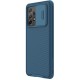 Nillkin CamShield Slide Camera Back Hard Case Cover priekš Samsung Galaxy A53 5G A536 - Zils - plastikas aizmugures apvalks / bampers ar kameras aizsargmehānismu