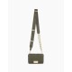 iDeal of Sweden AW21 Braided Crossbody Bag - Khaki - sieviešu pleca soma
