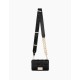 iDeal of Sweden SS21 Braided Crossbody Bag - Smooth Noir - женская сумочка через плечо