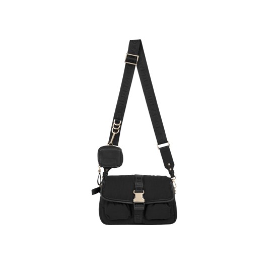 iDeal of Sweden AS22 Athena Buckle Bag - Black - женская сумочка через плечо