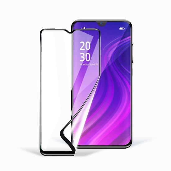 5D Full Glue Ceramic Film screen protector для Samsung Galaxy A03 A035G - Чёрное - Защитная Плёнка