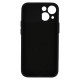 CamShield Soft Back Case priekš Samsung Galaxy A22 5G A226 - Melns - silikona aizmugures apvalks / bampers ar kameras aizsargmehānismu