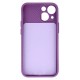 CamShield Soft Back Case priekš Samsung Galaxy A22 5G A226 - Violets - silikona aizmugures apvalks / bampers ar kameras aizsargmehānismu