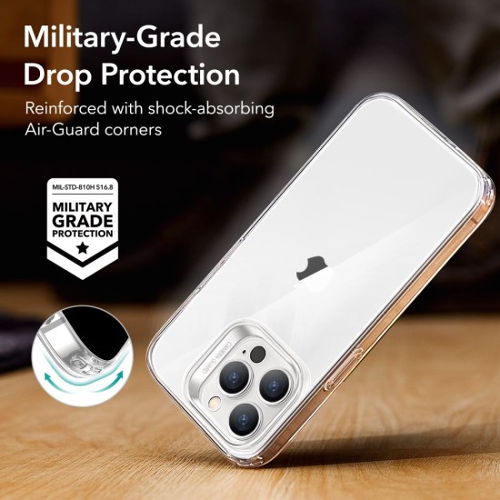 ESR Project Zero Back Case priekš Apple iPhone 14 Pro - Caurspīdīgs - silikona aizmugures apvalks / bampers-vāciņš