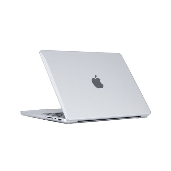 Tech-Protect Smartshell Protective Case priekš Apple MacBook Pro 16-inch (2021) A2485 / (2023) A2780 - Caurspīdīgs - plastikas no abām pusēm apvalks / maciņš