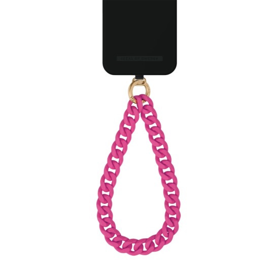 iDeal of Sweden AG22 Phone Wristlet Strap - Hyper Pink - metāliska rokas siksniņa