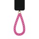 iDeal of Sweden AG22 Phone Wristlet Strap - Hyper Pink - metāliska rokas siksniņa