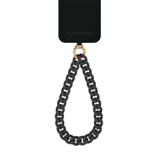 iDeal of Sweden AG22 Phone Wristlet Strap - Black - metāliska rokas siksniņa