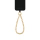 iDeal of Sweden SS22 Phone Wristlet Strap - Gold - metāliska rokas siksniņa