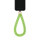 iDeal of Sweden SS23 Phone Wristlet Strap - Hyper Lime - металический ручной ремешок