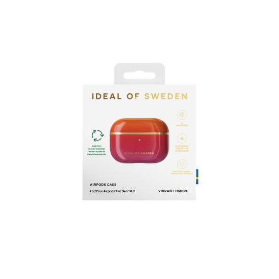 iDeal of Sweden Fashion Case priekš Apple Airpods Pro - Vibrant Ombre - plastikāta apvalks bezvadu austiņu lādēšanas ierīcei
