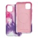 Leather MagSafe Back Case для Apple iPhone 14 Pro Max - Фиолетовый - чехол-накладка из искусственной кожи / бампер-крышка