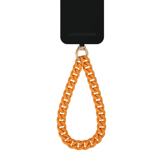 iDeal of Sweden SS23 Phone Wristlet Strap - Orange Sorbet - metāliska rokas siksniņa