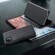 Smart Magnetic Case priekš Xiaomi Poco M4 Pro 4G - Melns - sāniski atverams mākslīgas ādas maciņš ar stendu