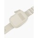 iDeal of Sweden Athena Necklace AS22 Back Case priekš Apple iPhone 13 Pro - Ecru - mākslīgās ādas aizmugures apvalks ar siksniņu un Airpods somiņu / bampers-vāciņš