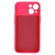 CamShield Soft Back Case priekš Apple iPhone 12 Pro Max - Rozā - silikona aizmugures apvalks / bampers ar kameras aizsargmehānismu