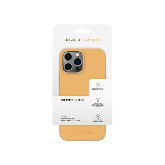 iDeal of Sweden Silicone SI23 Back Case priekš Apple iPhone 13 Pro Max - Apricot - silikona aizmugures apvalks / bampers-vāciņš