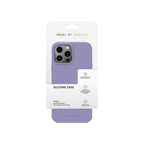 iDeal of Sweden Silicone SI23 Back Case priekš Apple iPhone 13 Pro Max - Purple - silikona aizmugures apvalks / bampers-vāciņš
