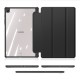 Dux Ducis Toby series priekš Samsung Galaxy Tab A7 Lite T220 / T225 - Melns - sāniski atverams maciņš ar magnētu un stendu