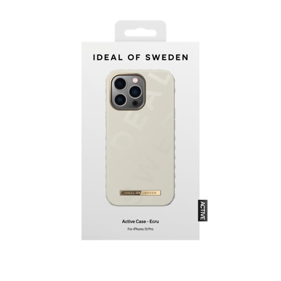 iDeal of Sweden Active AS22 Back Case priekš Apple iPhone 13 Pro - Ecru - silikona aizmugures apvalks / bampers-vāciņš