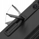 Tech-Protect Icon Magnetic Case priekš Samsung Galaxy Fold5 5G - Melns - plastikāta aizmugures apvalks ar magnētu sānā un statīvu / vāciņš