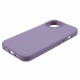 Mercury Silicone Case (Microfiber Soft Touch) priekš Apple iPhone 15 - Violets - matēts silikona aizmugures apvalks (bampers vāciņš)