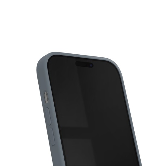 iDeal of Sweden Silicone MagSafe Back Case priekš Apple iPhone 15 - Midnight Blue - silikona aizmugures apvalks / bampers-vāciņš