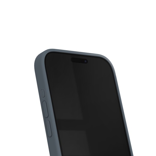 iDeal of Sweden Silicone MagSafe Back Case priekš Apple iPhone 15 Pro - Midnight Blue - silikona aizmugures apvalks / bampers-vāciņš