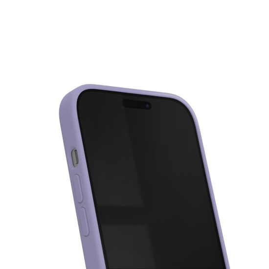 iDeal of Sweden Silicone MagSafe Back Case priekš Apple iPhone 15 - Purple - silikona aizmugures apvalks / bampers-vāciņš