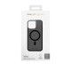 iDeal of Sweden Clear MagSafe SS23 Back Case priekš Apple iPhone 15 Pro Max - Tinted Black - silikona aizmugures apvalks / bampers-vāciņš
