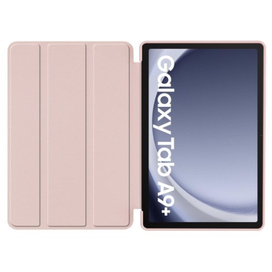 Tech-Protect Smart Case priekš Samsung Galaxy Tab A9 Plus X210 / X215 / X216 - Marmors - sāniski atverams maciņš ar magnētu un stendu