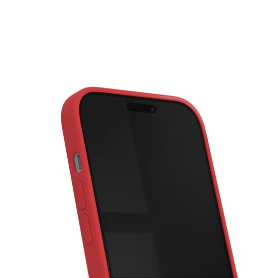 iDeal of Sweden Silicone MagSafe Back Case priekš Apple iPhone 14 Pro - Red - silikona aizmugures apvalks / bampers-vāciņš