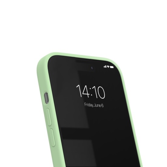 iDeal of Sweden Silicone MagSafe Back Case priekš Apple iPhone 14 Pro - Mint - silikona aizmugures apvalks / bampers-vāciņš