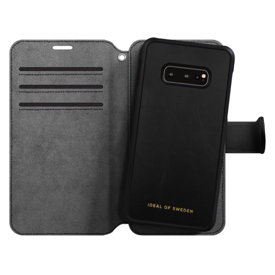 iDeal of Sweden STHML Wallet Case priekš Huawei P30 - Black - mākslīgās ādas sāniski atverams maciņš ar bamperu uz magnēta