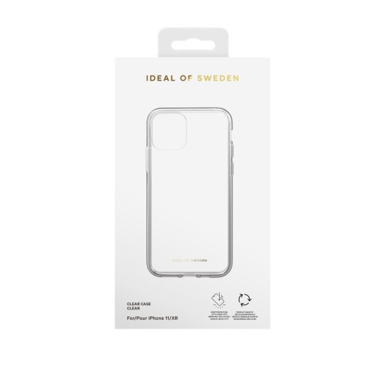 iDeal of Sweden Clear MagSafe SS23 Back Case priekš Apple iPhone 13 Pro - Clear - silikona aizmugures apvalks / bampers-vāciņš