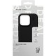 iDeal of Sweden Silicone Back Case priekš Apple iPhone 16 Pro - Black - silikona aizmugures apvalks / bampers-vāciņš