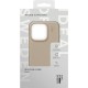 iDeal of Sweden Silicone Back Case priekš Apple iPhone 16 Pro Max - Beige - silikona aizmugures apvalks / bampers-vāciņš