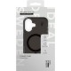 iDeal of Sweden Clear MagSafe Back Case priekš Apple iPhone 16 Plus - Tinted Black - silikona aizmugures apvalks / bampers-vāciņš