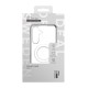 iDeal of Sweden Clear MagSafe Back Case priekš Samsung Galaxy S25 5G S931 / S24 5G S921 - Clear - silikona aizmugures apvalks / bampers-vāciņš