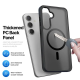 Dux Ducis Yind Back Case with MagSafe priekš Apple iPhone 16e - Melns - silikona-plastikāta aizmugures apvalks / bampers-vāciņš