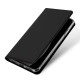 Dux Ducis Skin Pro series priekš Apple iPhone 16e - Melns - sāniski atverams maciņš ar magnētu un stendu (ādas maks, grāmatiņa, leather book wallet case cover stand)